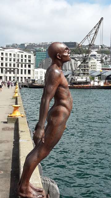 in the port of Wellington 