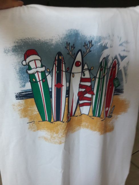 Padi's Christmas t-shirt
