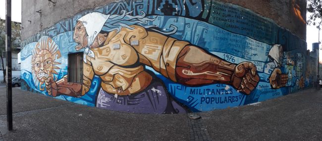 Streetart und Politik in Boca