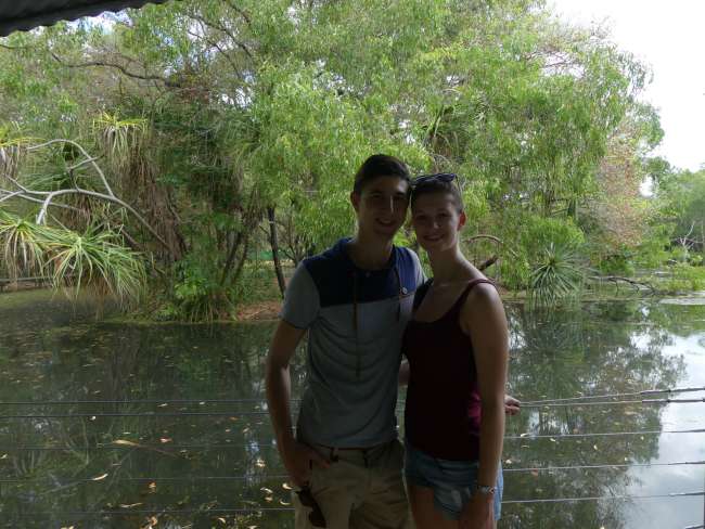 Us in front of the Billabong