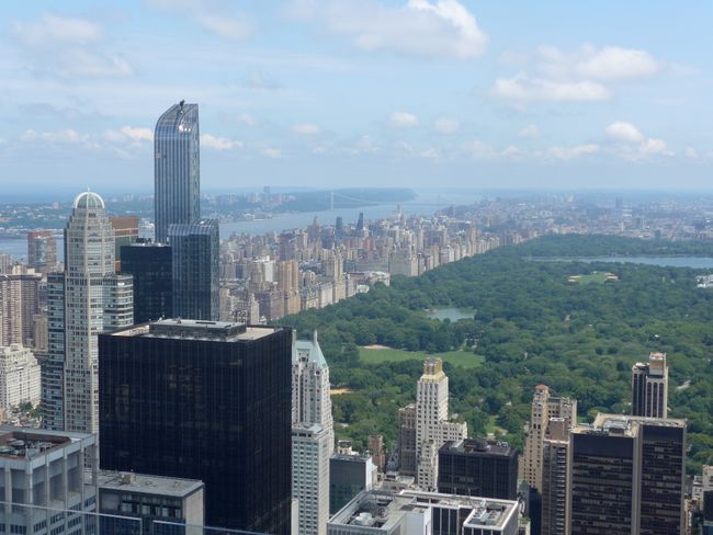 Blick vom Rockefeller Center