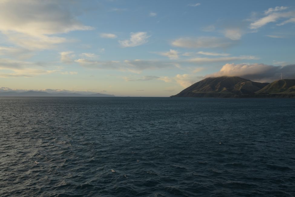 Cook Strait - South and North Island