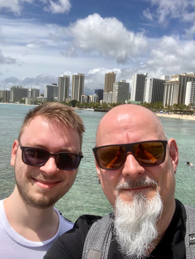 Stefan & Jan auf Hawaii