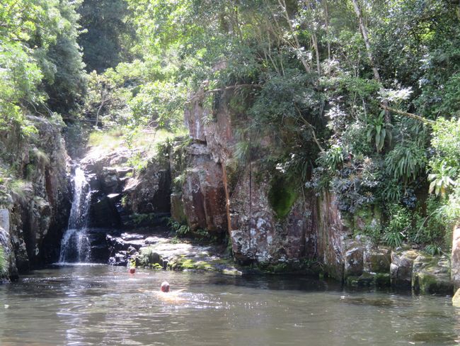 Bulolo Falls in Port St. Johns 