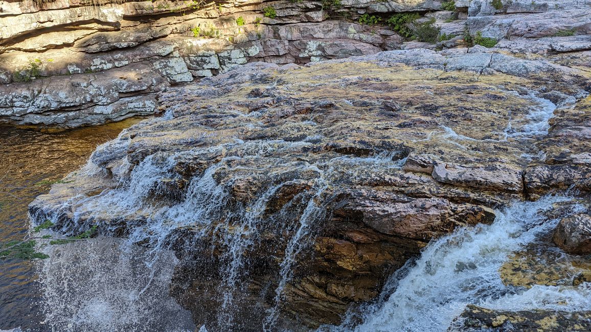 Lapa Doce Höhle, Devils Pool und Blick auf Pai Inacio, Chapa Diamantina