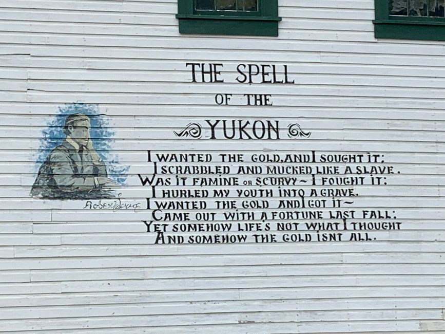 Text von Robert Service (Poet of the Yukon)