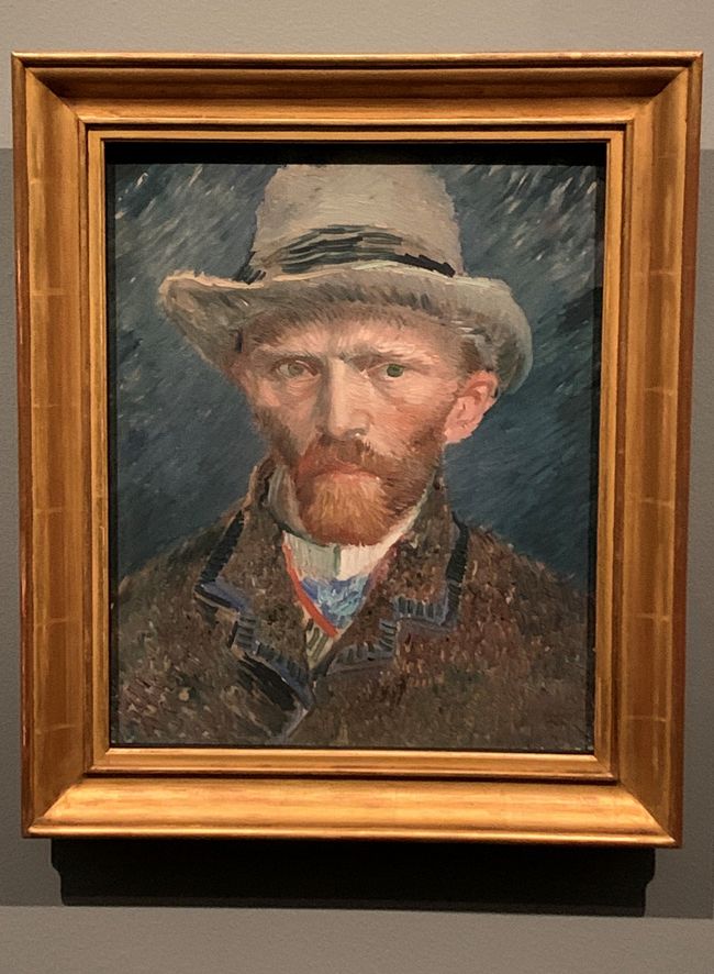 Vincent van Gogh "Selbstportrait" von 1887