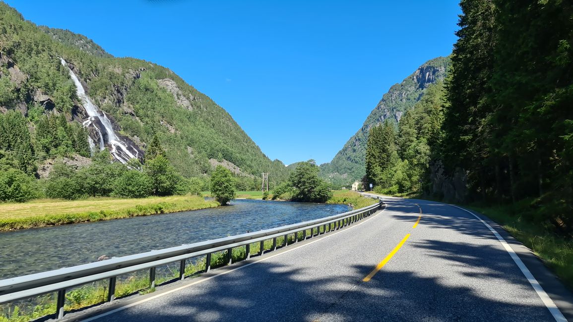 On the Road from Røldal to Voss