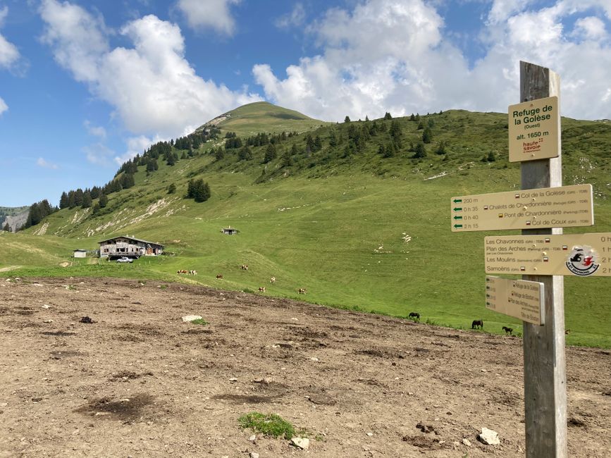 On Col de La Golèse