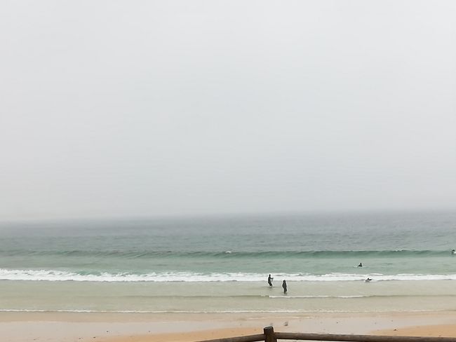 Study trip to Lisbon - Surfing in the rain