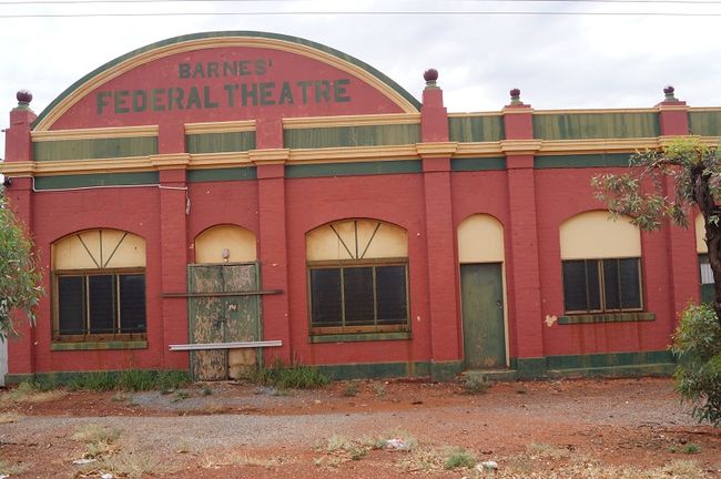 it's hard to believe, there was also a theater