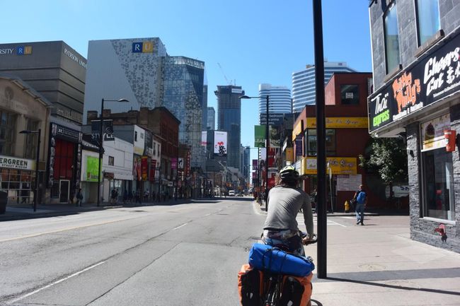 Toronto: Mit den Rädern durch den Großstadtdschungel