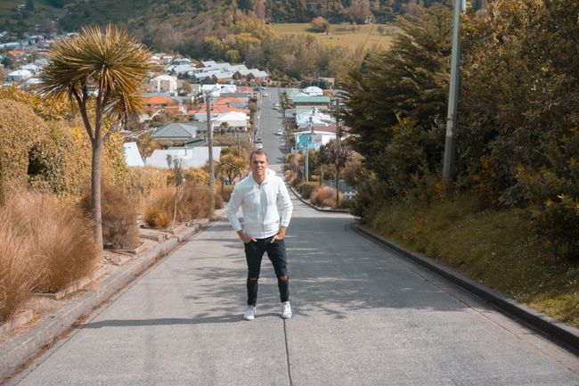 Dunedin, die steilste Straße der Welt