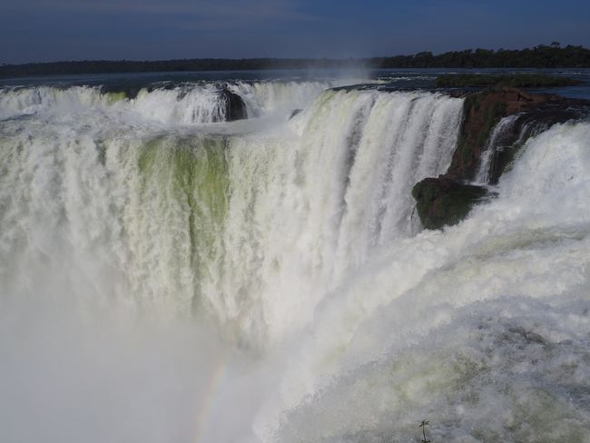 Refreshing water in Iguazu