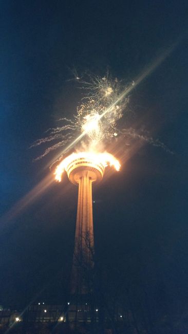 New Year's Eve at Niagara Falls