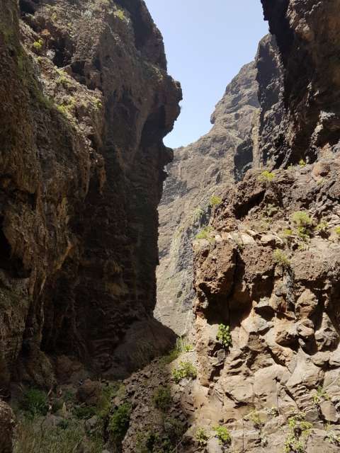 Challenging hike through the Masca Gorge with Bärbel and Jürgen