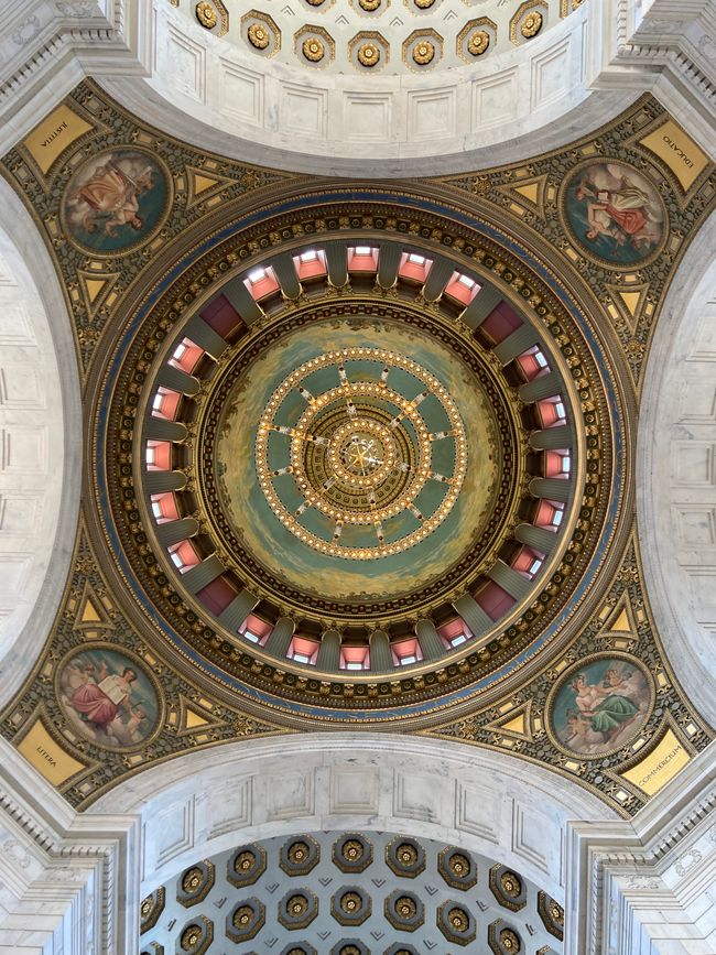 Kuppel des Statehouse in Providence