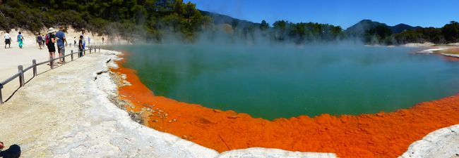 Tag 43 - Champagner Pool & Artist's Palette: Farben in Wai-o-Tapu