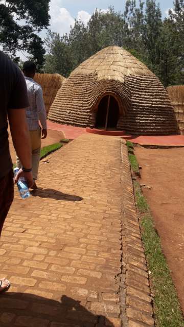 typische Häuser in Afrika von früher