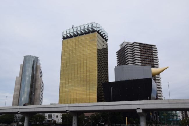 Das Asahi Gebäude (yep, das ist ein Bierglas :D)