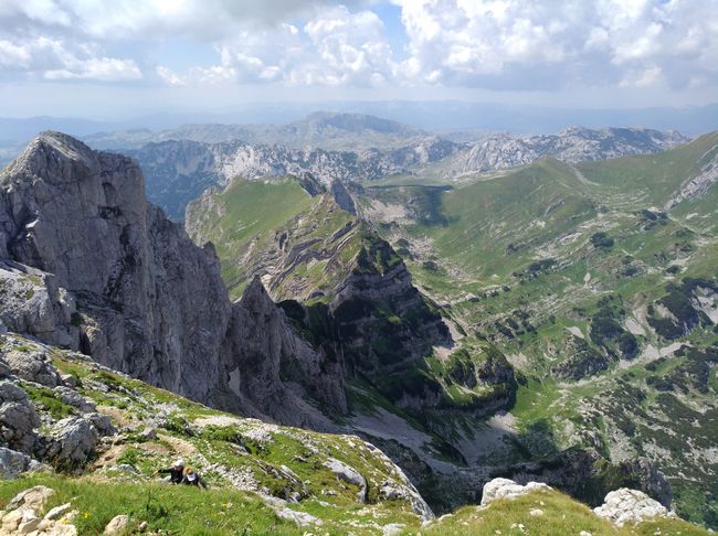Kletterpartie am höchsten Berg Montenegros