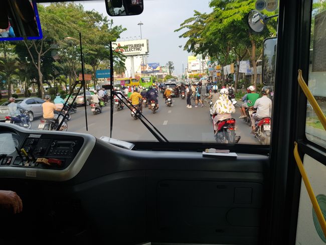 Ho Chi Minh City - geordnetes Chaos auf den Straßen - und das Mekong-Delta