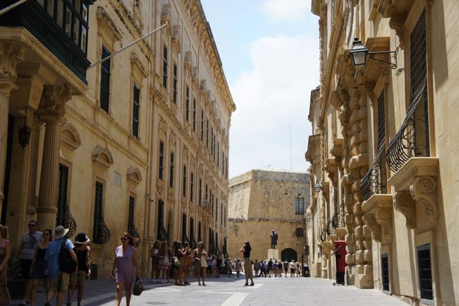 Ein Spaziergang durch Valetta/Malta