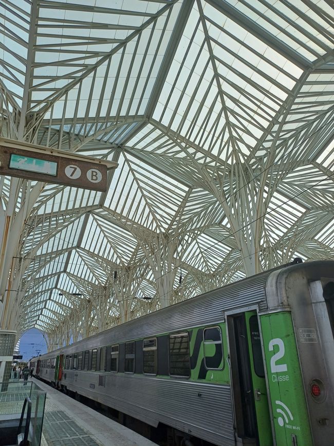 The Expo train station - an architectural masterpiece