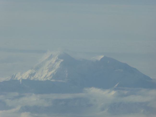 Anchorage & return flight over Mt. McKinley
