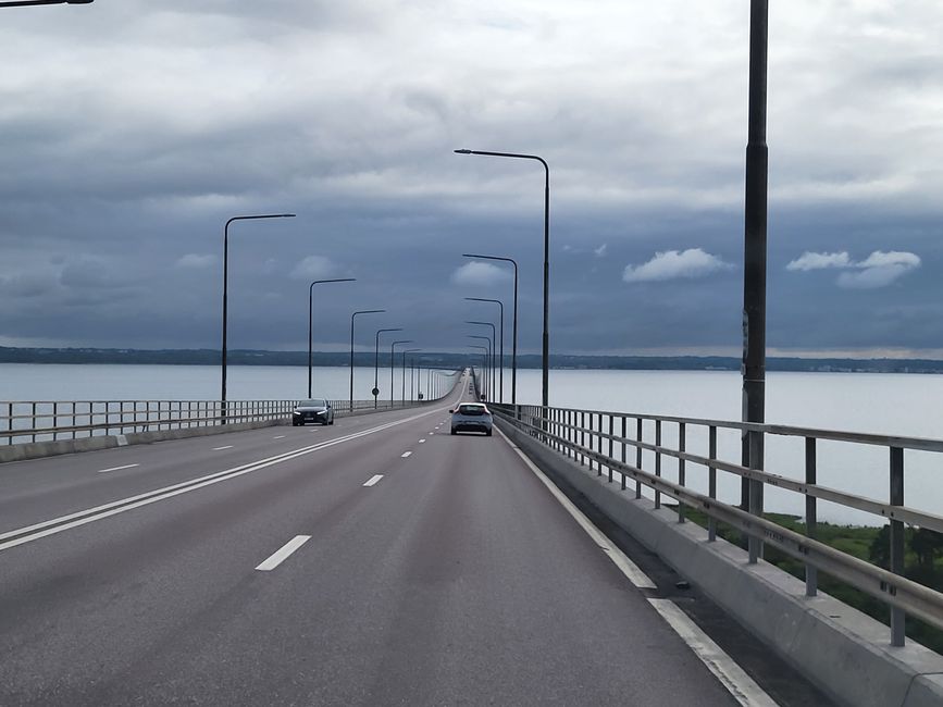 Journey to Öland via the Öland Bridge