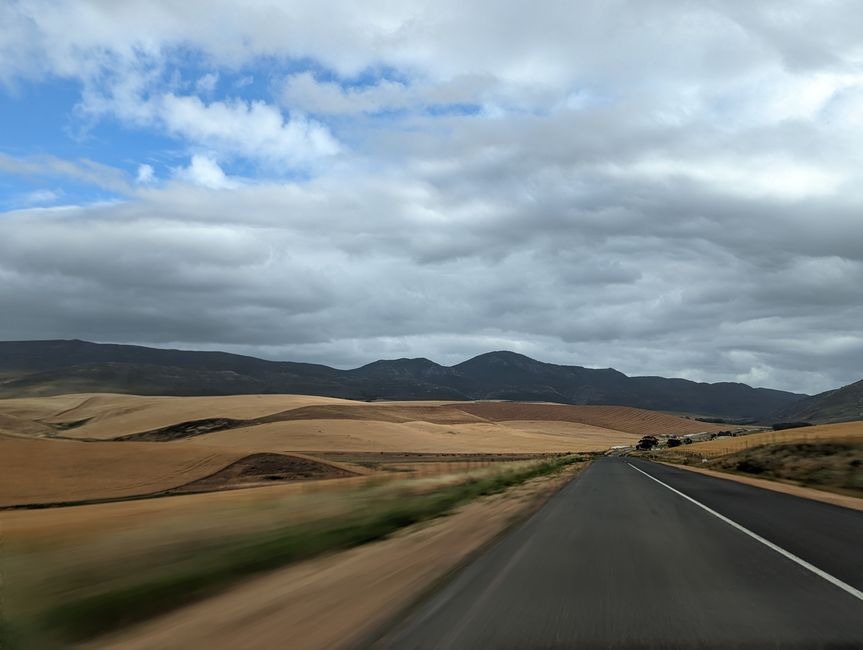 D'Oudtshoorn à Hermanus - avec un détour dans le 'Midwest'