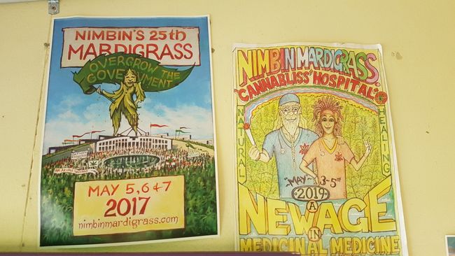 Nimbin Weed Festival Posters
