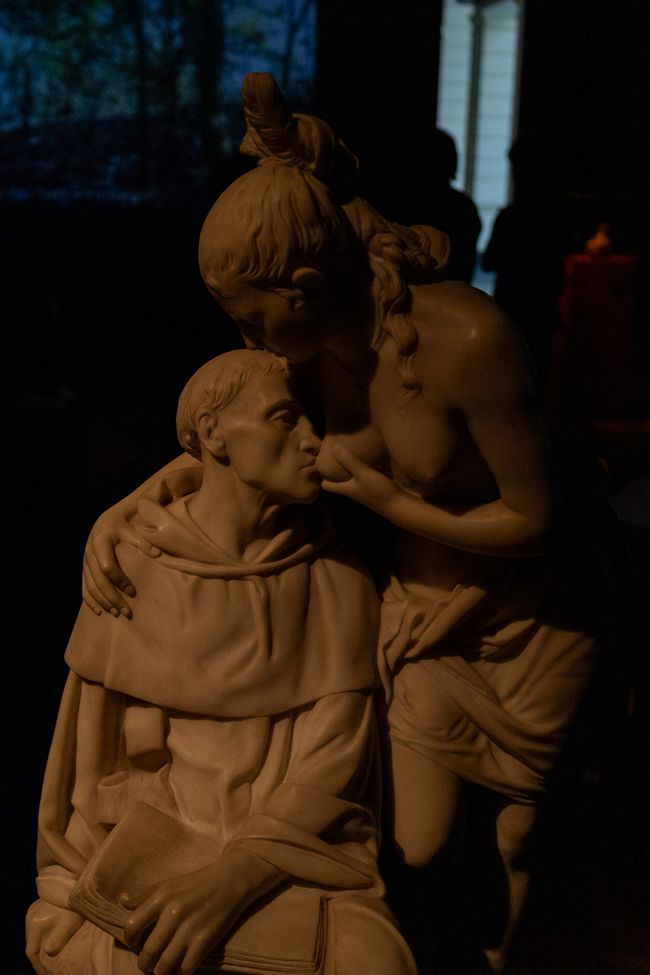 Indigenous woman breastfeeding white man (National Museum of Fine Arts)