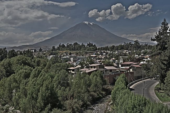 Arequipa - white city surrounded by volcanoes