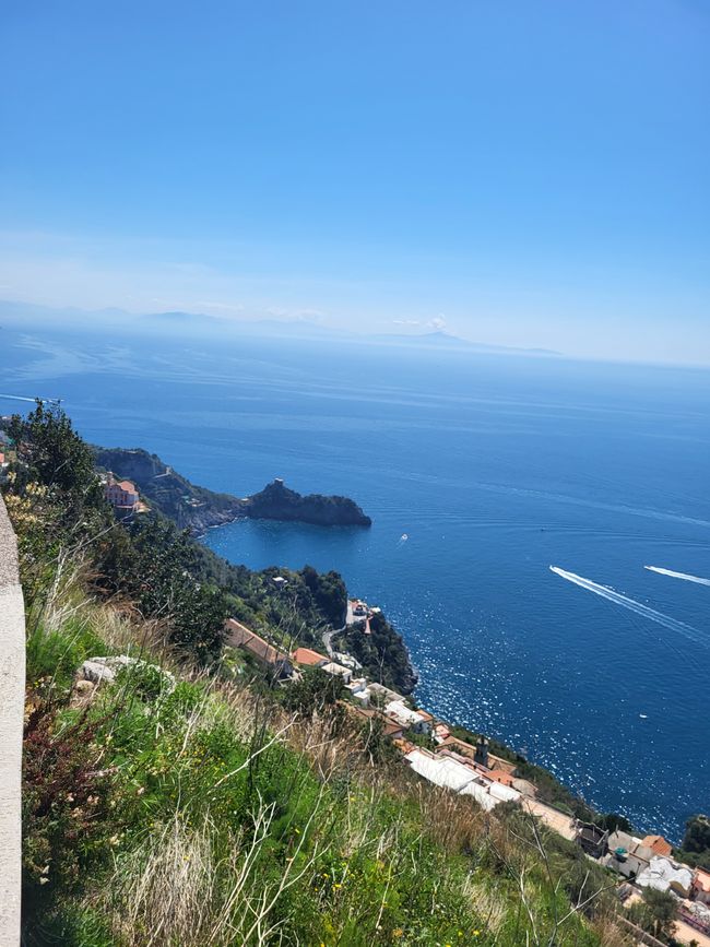 Amalfi Coast from above