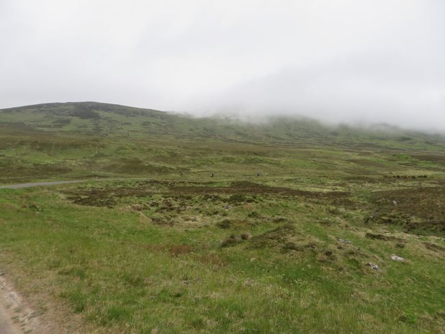 Schottland - knapp unter den Wolken