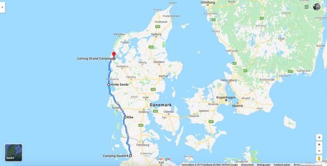 Tag 2 - Dänemark - Von Husum über Ribe nach Lemvik