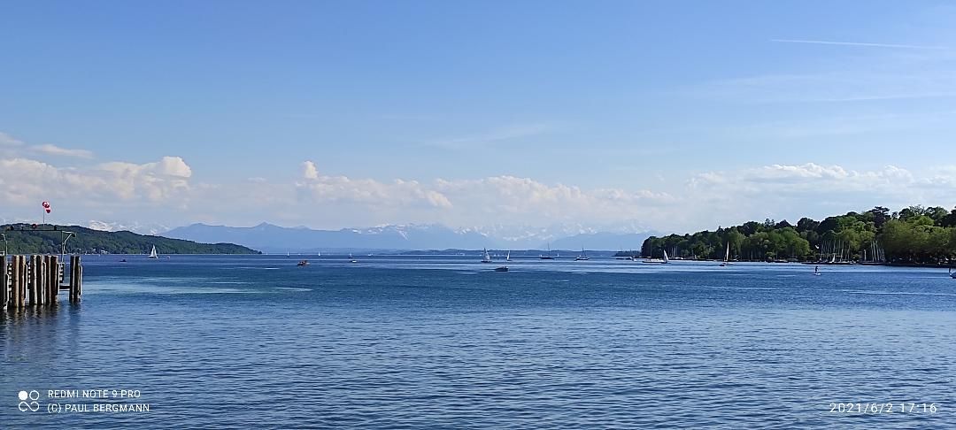 02 June 2021 - BEPA-Torfabrik - Installation of 1x aluminum football goal 3x2m with Hercules net in Seeshaupt (near Starnberger See), followed by a short vacation at Starnberger See
