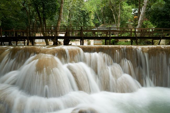 that was a part of the "real" Kuang Si Waterfall