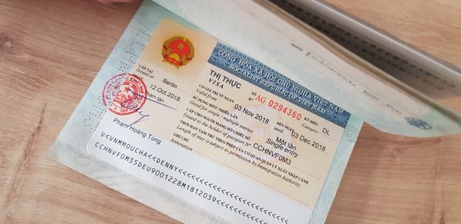 For just 100 euros, I also got a visa