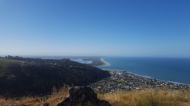 Blick auf Christchurch 