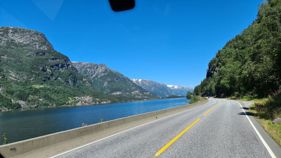 On the Road von Røldal nach Voss