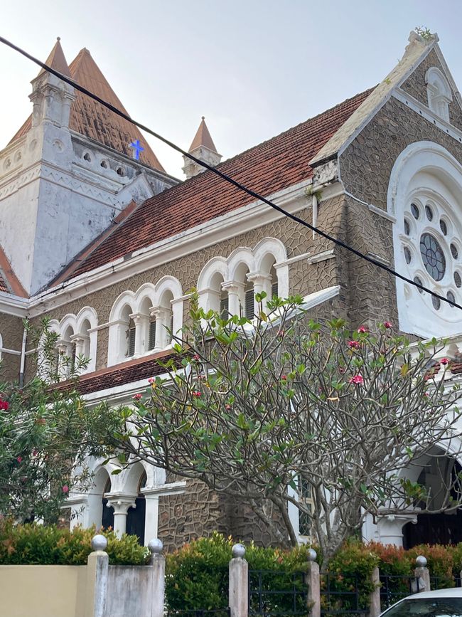 The church in Galle