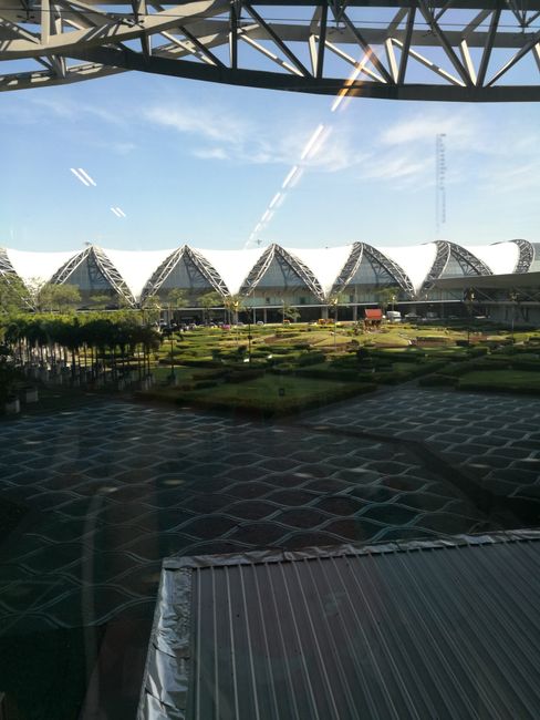 Nice view at Bangkok Airport