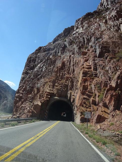 unser erster Tunnel in Lateinamerika