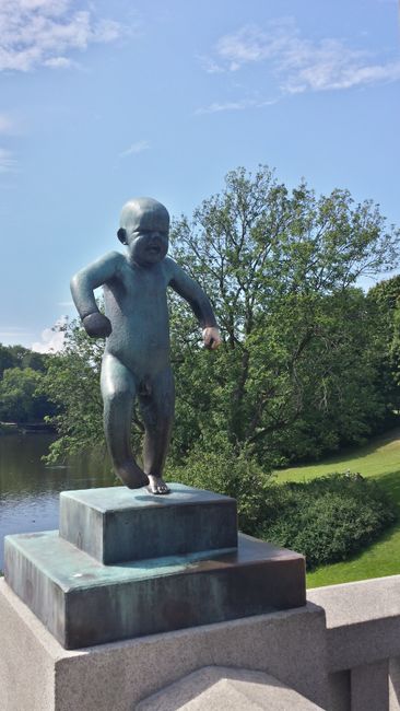 The cheeky one, Vigeland Sculpture Park Oslo