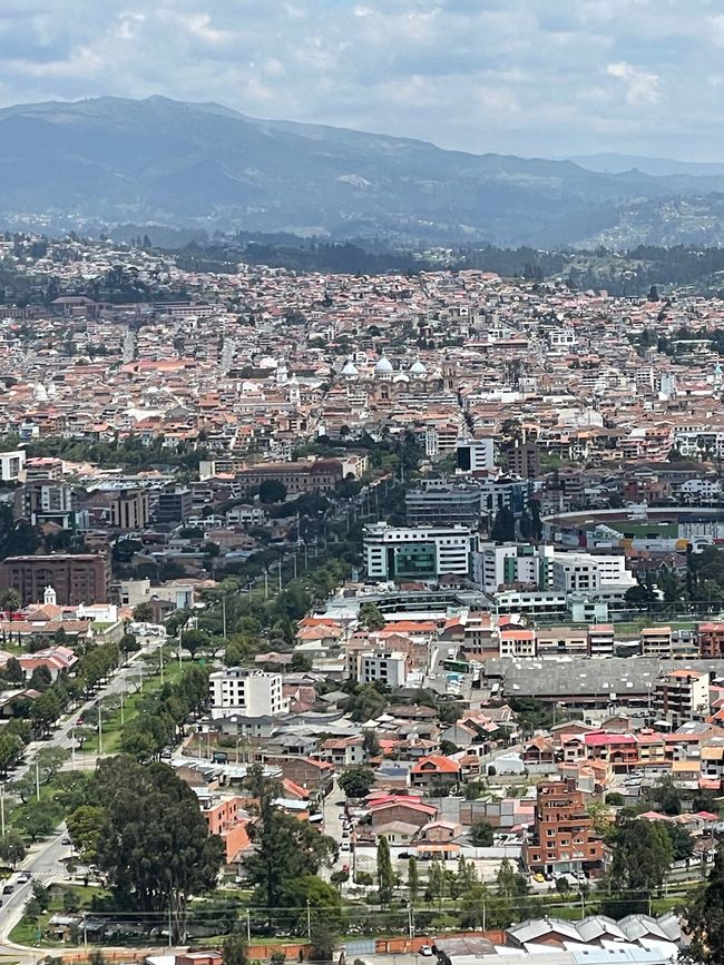 View from Turi to Cuenca