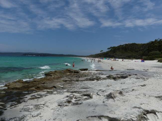 The larger part of Hyams Beach