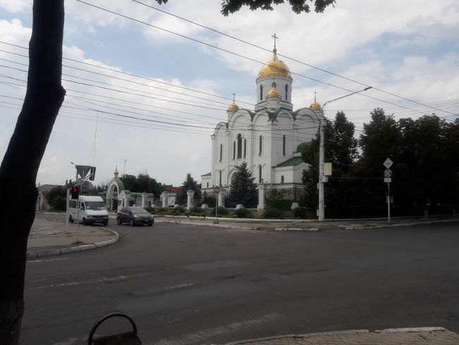 viewpoint at the first coffee break in Tiraspol