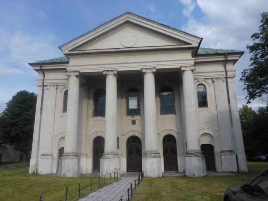 Die Synagoge in Liptovska Mikulas 